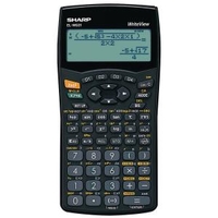 Sharp ELW531B Scientific Calculator 4-Line Display with 335 Functions