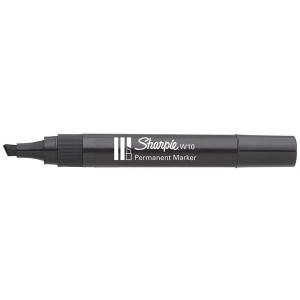 Sharpie W10 Permanent Marker Chisel Tip 1.5-5.0mm Line Black Ref
