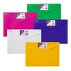 Snopake Polyfile ID Wallet A4 Assorted Bright Colours Pack of 5 12565