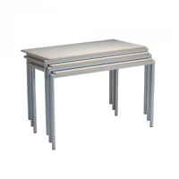 Springfield Rectangular Fully Welded Classroom Table 1100 x 550 x