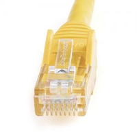 StarTech 100ft Yellow CAT6 Gigabit Ethernet 650MHz 100W PoE RJ45 UTP
