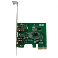 Startech 2 Port 1394a PCI Express FireWire Card 8STPEX1394A2V