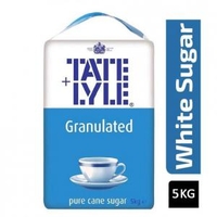 T&L 5kg Granulated White Sugar Paper Bag