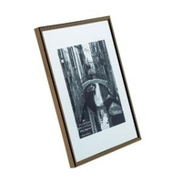 TPAC Photo Album Pinstripe Certificate Frame A4 BlackGold PACFA4B