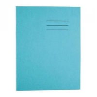 Vivid Blue 9x739 Exercise Book 64-Page,  8mm Ruled With Margin Pack of
