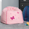 WASHABLE Embroidered Cotton Childrens Bean Bag - Butterflies