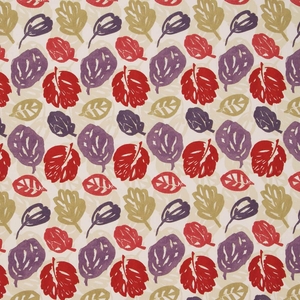 Berry Rowan Curtain Fabric