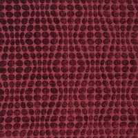 Bordeaux Atom Curtain Fabric