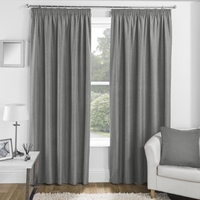 Essence Ready Made Thermal Blackout Curtains Grey