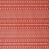 Fair Isle Christmas PVC Red