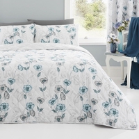 Fliss Bedspread Duckegg