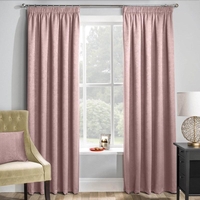 Matrix Ready Made Thermal Blockout Curtains Blush
