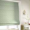 Sage Dotty Roman Blind