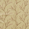 Teaberry Jasmine Jacquard Curtain Fabric