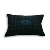 Verbier Crown Filled Boudoir Cushion Teal