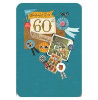 Hallmark Dad 60th Buttons Card