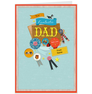 Hallmark Dad Birthday Buttons Card