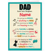 Hallmark Dad From Your Daughter Poem Card