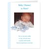 Hallmark Dylan and Thomas Baby Boy Photo Upload Card