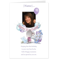 Hallmark Dylan and Thomas Photo Upload Birthday Card