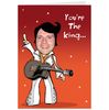 Hallmark Elvis Face Upload Fathers Day Card