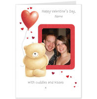 Hallmark Forever Friends Bear with Balloon Valentine