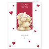 Hallmark Forever Friends Bears Hugging Valentine