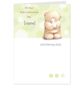Hallmark Forever Friends First Holy Communion Card