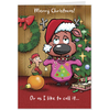 Hallmark Funny Dog Christmas Card