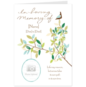 Hallmark In Loving Memory Sympathy Photo Upload Card