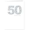 Hallmark Luxury 50th Birthday Card