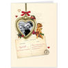 Hallmark Valentines Cupid Love Postale Card