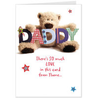 Hallmark Wellibobs Daddy Fathers Day Card