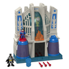 Imaginext Hall of Justice with Batman and Superman Figures with Dart Launcher, 