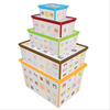 Maqio Decorative IML Print Coloured Looking Learning Set of 5 Trend Boxes