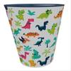 Maqio IML Print DINOSAUR Plastic Waste Storage Rubbish Bin Bucket Basket Office