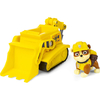 Paw Patrol Rubbleâ€™s Bulldozer Vehicle with Collectible Figure 20114323
