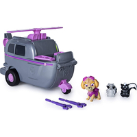 Paw Patrol Skyeâ€™s Ride N Rescue 2-in-1 Transforming Playset and Helicopter