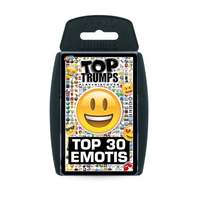 Top Trumps Emotis Emoji Card Game