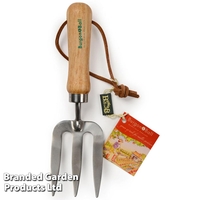 Budding Gardener Digging Fork