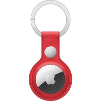 Apple AirTag Leather Key Ring - (PRODUCT)RED