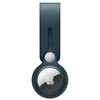 Apple AirTag Leather Loop - Baltic Blue