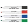 Q-Connect Drywipe Marker Pen Assorted (Pack of 10) Ref KF00880