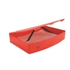 Q-Connect Polypropylene PolyBox File Foolscap Red Ref KF04104