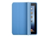 Apple Smart - Case for web tablet - polyurethane - blue - for iPad (3rd generation); iPad 2; iPad with Retina display (4th generation)