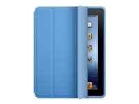 Apple Smart - Case for web tablet - polyurethane - blue - for iPad (3rd generation); iPad 2; iPad with Retina display (4th generation)