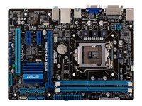 ASUS P8B75-M LX PLUS - Motherboard - micro ATX - LGA1155 Socket - B75 - USB 3.0 - Gigabit LAN - onboard graphics (CPU required) - HD Audio (8-channel)