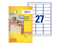 Avery - labels - 675 label(s) - 63.5 x 29.6 mm
