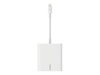 Belkin Ethernet + Power Adapter with Lightning Connector - network adapter - Lightning - 10/100 Ethernet (PoE) x 1 - B2B