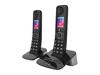 BT Premium Phone Twin - cordless phone - answering system with caller ID + additional handset - 3-way call capability